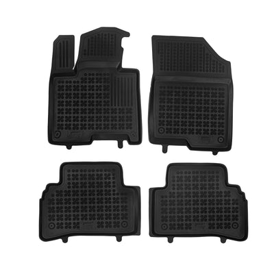Gummi Fußmatten für Kia Sportage V / Hyundai Tucson III/IV Schwarz / Plug-In Hybrid