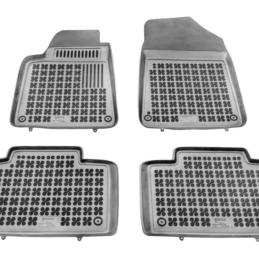 Gummi Fußmatten für Citroen C6 Schwarz Gummi Fußmatten für Citroen C6 Schwarz