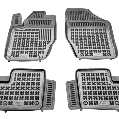 Gummi Fußmatten für Citroen DS4 Schwarz