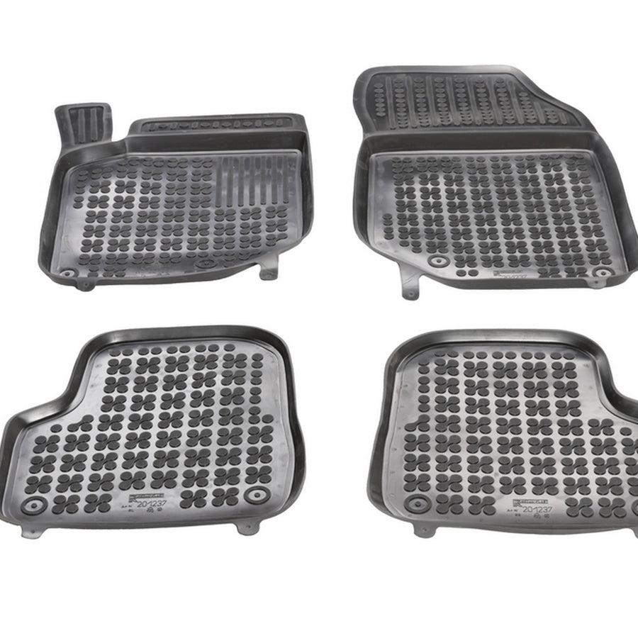 Gummi Fußmatten für Citroen DS3 Crossback Schwarz Gummi Fußmatten für Citroen DS3 Crossback Schwarz