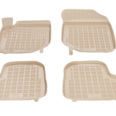 Gummi Fußmatten für Citroen DS3 Crossback Beige