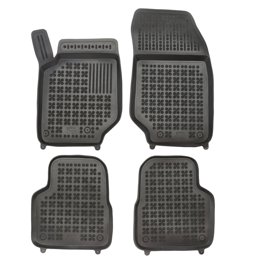 Gummi Fußmatten für Citroen C4 III Schwarz Gummi Fußmatten für Citroen C4 III Schwarz