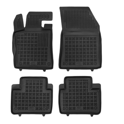 Gummi Fußmatten für Citroen C5 X Schwarz