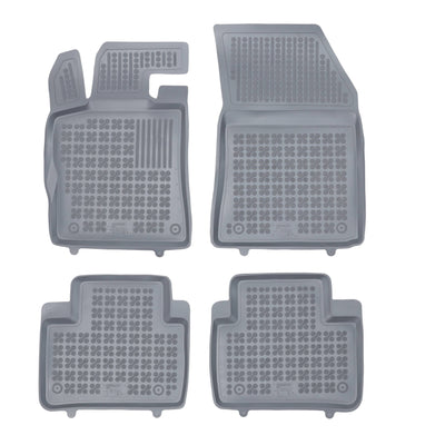 Gummi Fußmatten für Citroen C5 X Grau