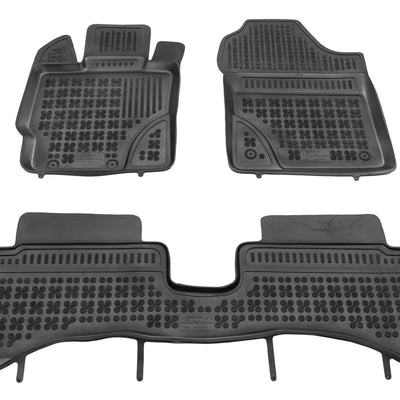 Gummi Fußmatten für Toyota Yaris XP13 Hybrid Faceliftmodell