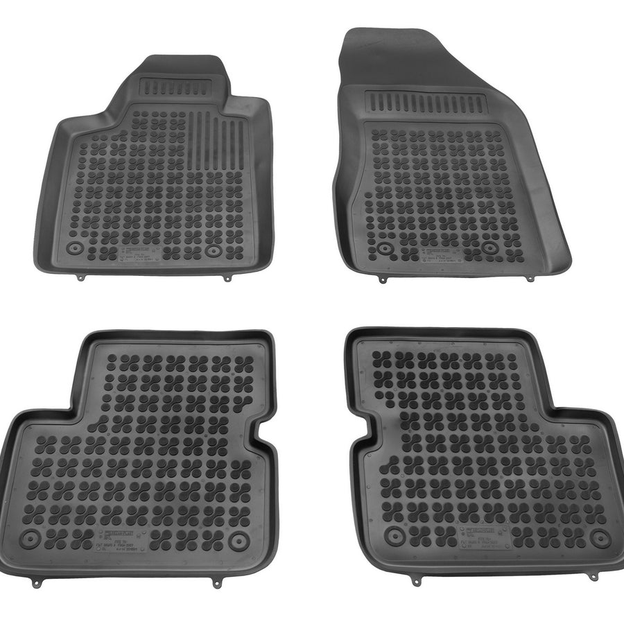 Gummi Fußmatten für Fiat Bravo II Schwarz Gummi Fußmatten für Fiat Bravo II Schwarz