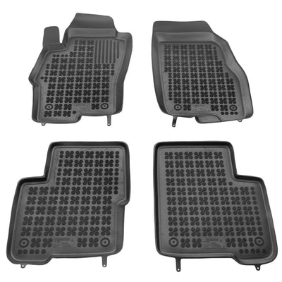 Gummi Fußmatten für Fiat Linea Schwarz