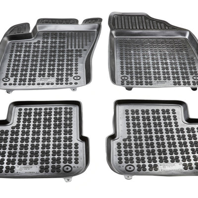 Gummi Fußmatten für Fiat Tipo Limousine Schwarz