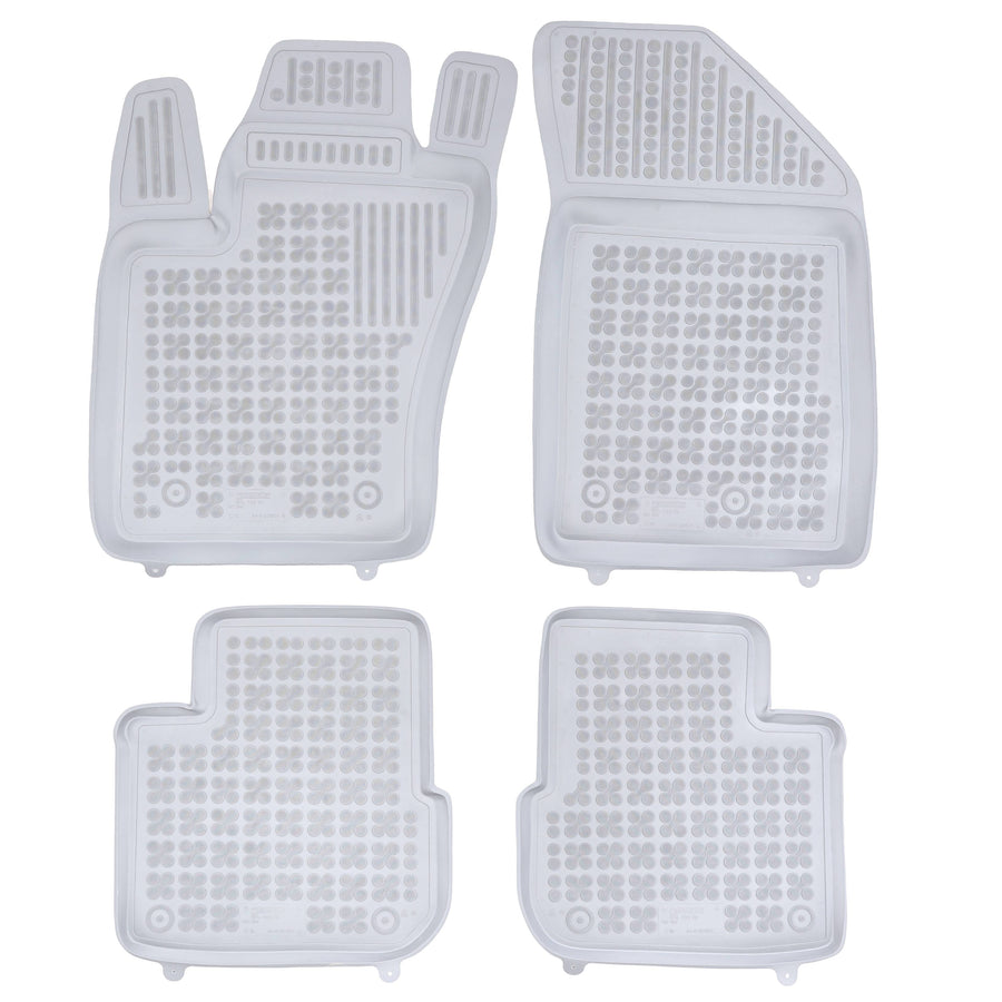 Gummi Fußmatten für Fiat Tipo Grau Gummi Fußmatten für Fiat Tipo Grau