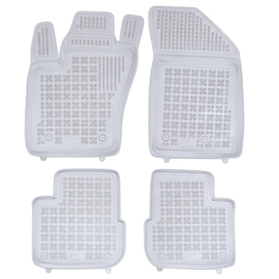 Gummi Fußmatten für Fiat Tipo Grau