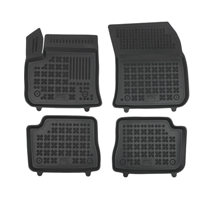 Gummi Fußmatten für Fiat 600e Schwarz