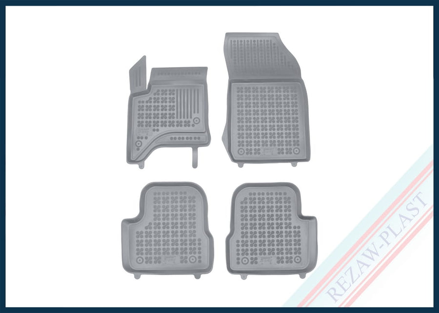 Gummi Fußmatten für Fiat 600 Hybrid Gummi Fußmatten für Fiat 600 Hybrid