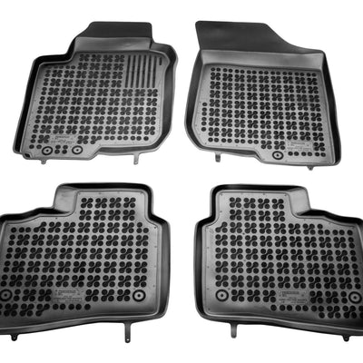 Gummi Fußmatten für Hyundai i30 CW Schwarz