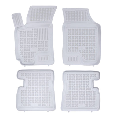 Gummi Fußmatten für Hyundai Getz Grau