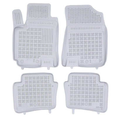 Gummi Fußmatten für Hyundai i20 II Grau