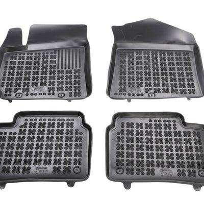 Gummi Fußmatten für Hyundai  i10 III Schwarz