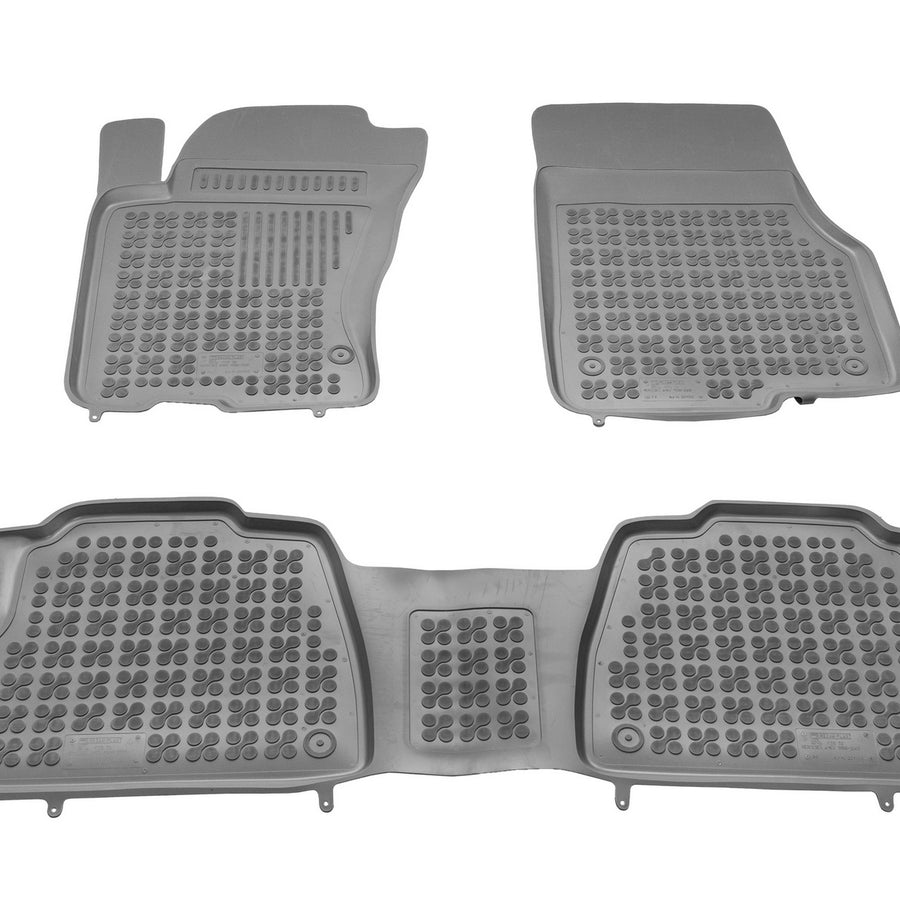 Gummi Fußmatten für Mercedes ML W163 Schwarz Gummi Fußmatten für Mercedes ML W163 Schwarz
