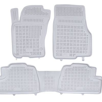 Gummi Fußmatten für Mercedes ML W163 Grau