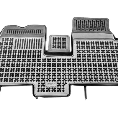 Gummi Fußmatten für Mercedes Vito I Schwarz