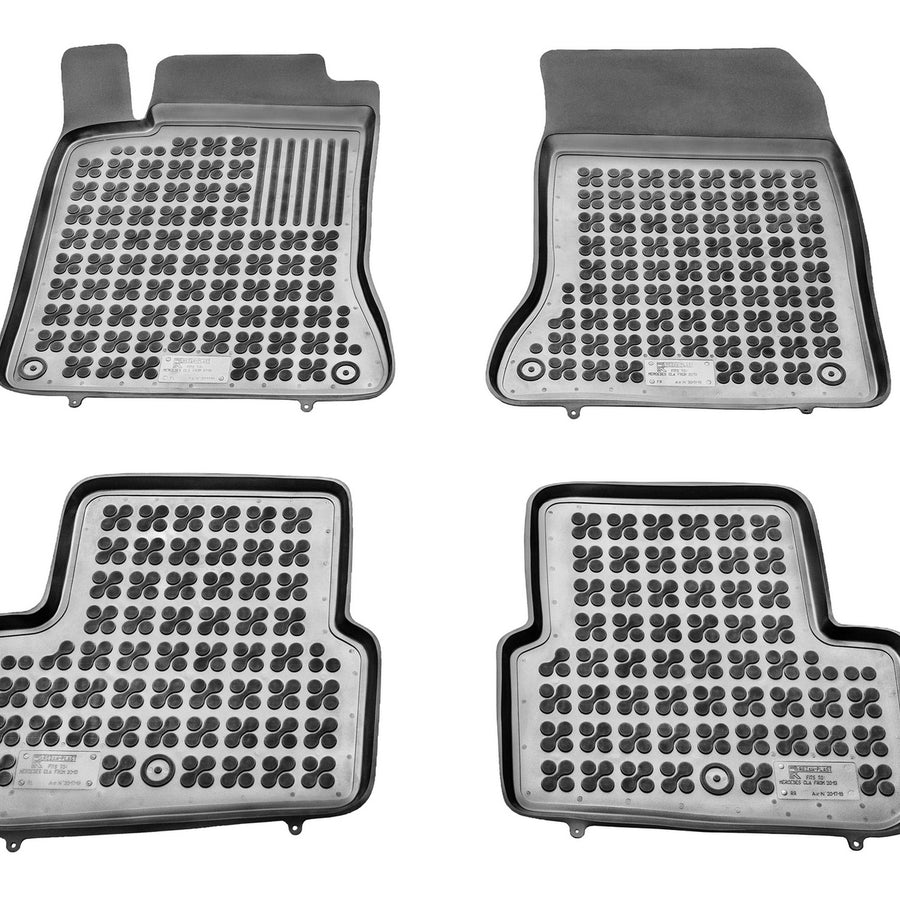 Gummi Fußmatten für Mercedes CLA Schwarz Gummi Fußmatten für Mercedes CLA Schwarz