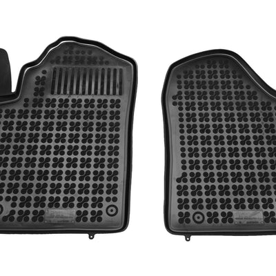 Gummi Fußmatten für Mercedes Vito III / Viano II Schwarz