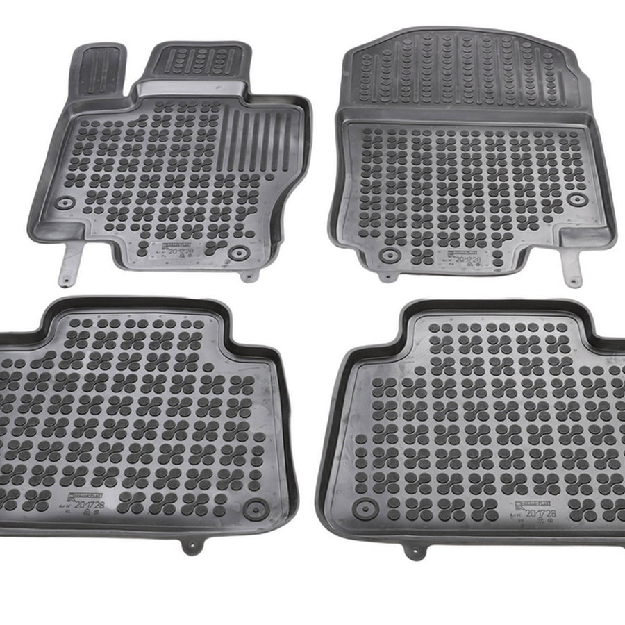 Gummi Fußmatten für Mercedes  GLE II C167 Schwarz Gummi Fußmatten für Mercedes  GLE II C167 Schwarz