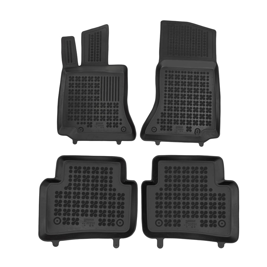 Gummi Fußmatten für Mercedes C W206 Schwarz Gummi Fußmatten für Mercedes C W206 Schwarz