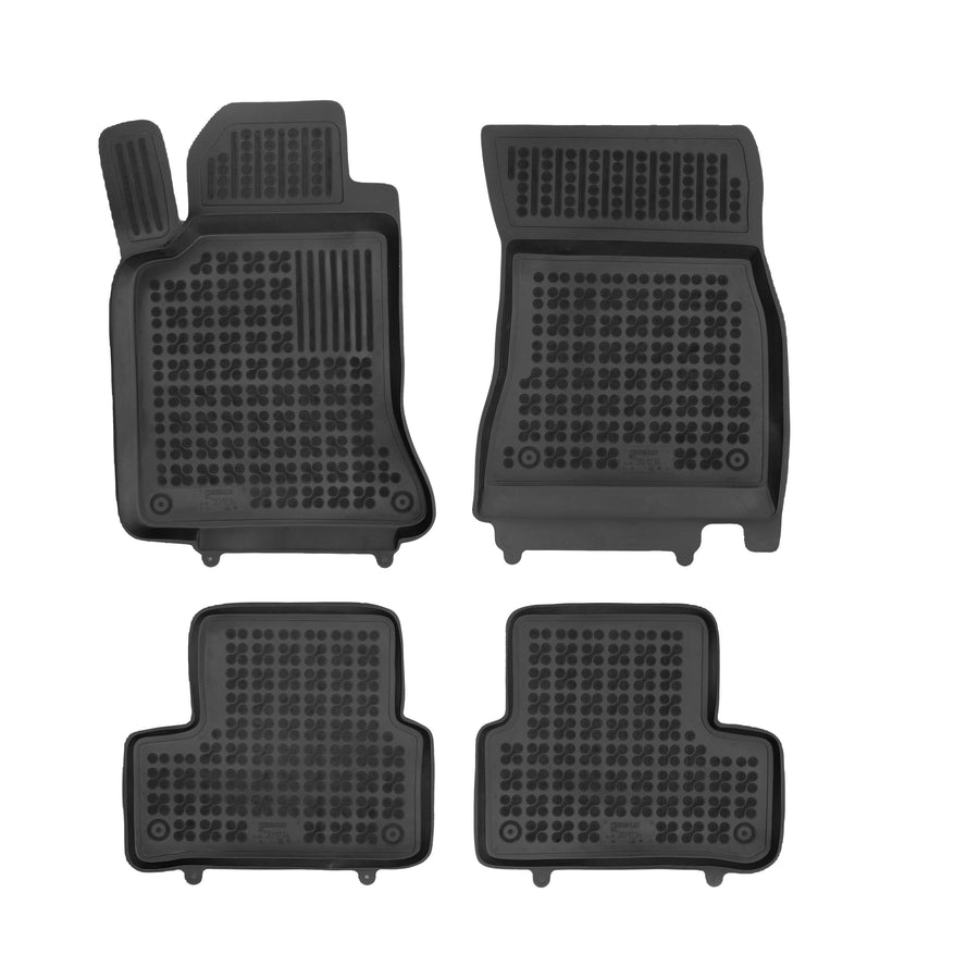 Gummi Fußmatten für Mercedes CLA II X118 Shooting Brake Schwarz Gummi Fußmatten für Mercedes CLA II X118 Shooting Brake Schwarz