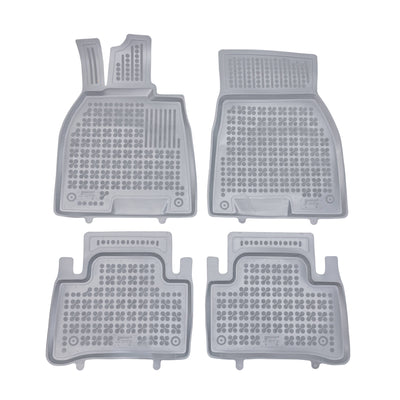 Gummi Fußmatten für Mercedes EQE V295 Grau