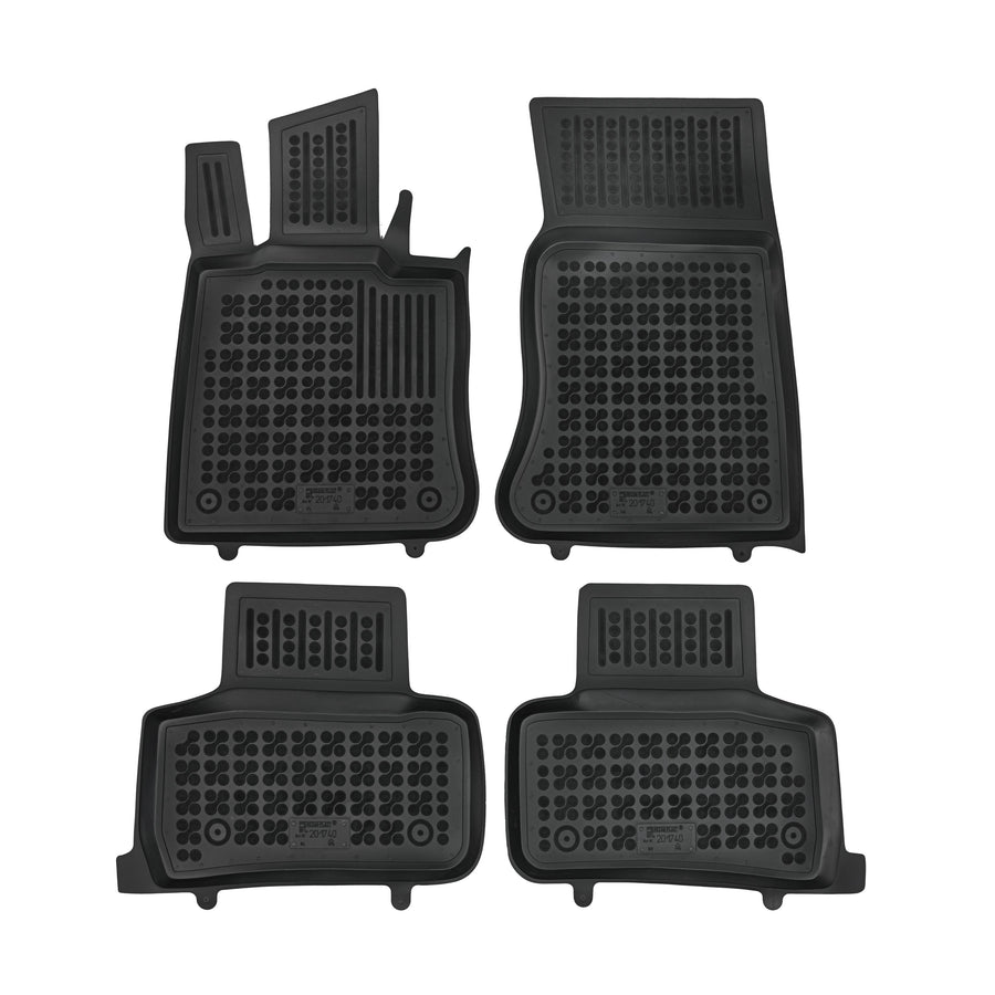 Gummi Fußmatten für Mercedes GLC II X254 Schwarz Gummi Fußmatten für Mercedes GLC II X254 Schwarz