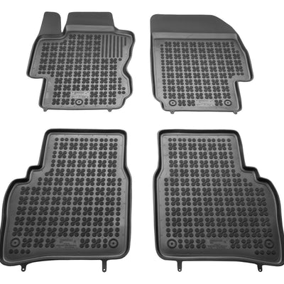 Gummi Fußmatten für Nissan Note Schwarz