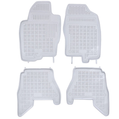 Gummi Fußmatten für Nissan Pathfinder Grau