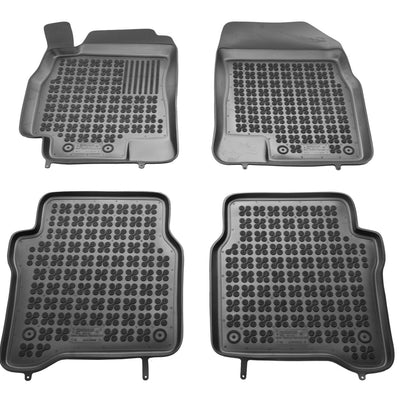 Gummi Fußmatten für Nissan Primera Schwarz