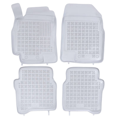 Gummi Fußmatten für Nissan Primera Grau