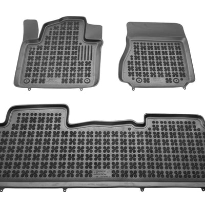 Gummi Fußmatten für Nissan NV200 Schwarz