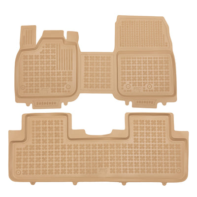 Gummi Fußmatten für Nissan Ariya Beige