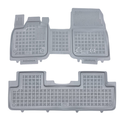 Gummi Fußmatten für Nissan Ariya Grau