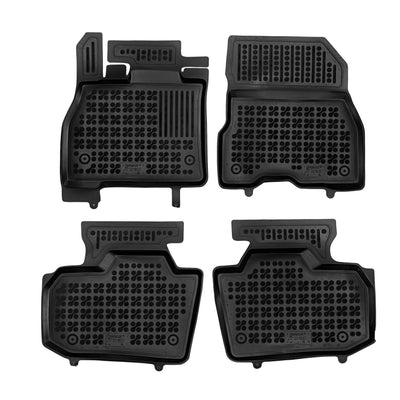 Gummi Fußmatten für Nissan Leaf Elektrisch Schwarz