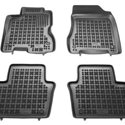 Gummi Fußmatten für Renault Koleos Schwarz