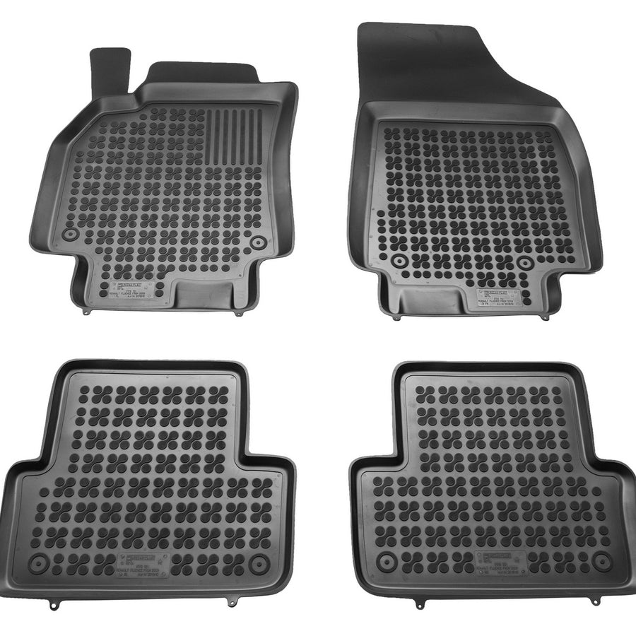 Gummi Fußmatten für Renault Fluence Schwarz Gummi Fußmatten für Renault Fluence Schwarz