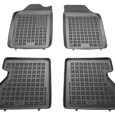 Gummi Fußmatten für Renault Kangoo I Schwarz