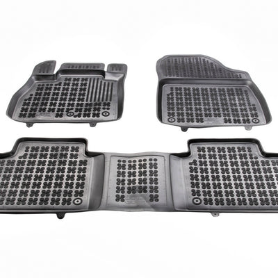 Gummi Fußmatten für Renault Scenic / Grand Scenic IV Schwarz