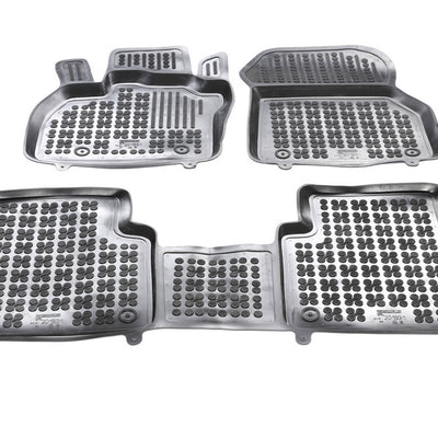 Gummi Fußmatten für Renault Zoe Schwarz