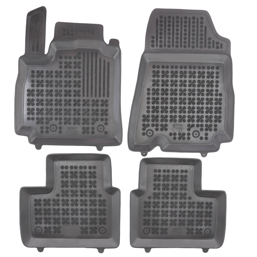 Gummi Fußmatten für Renault Arkana Schwarz Gummi Fußmatten für Renault Arkana Schwarz