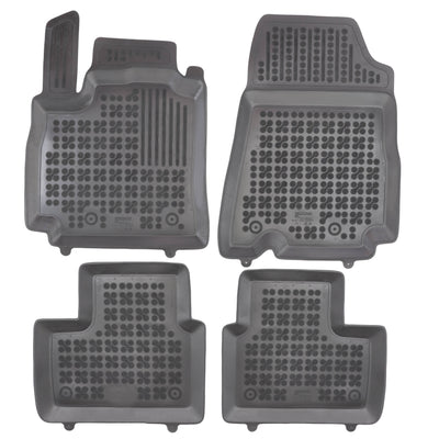 Gummi Fußmatten für Renault Arkana Schwarz