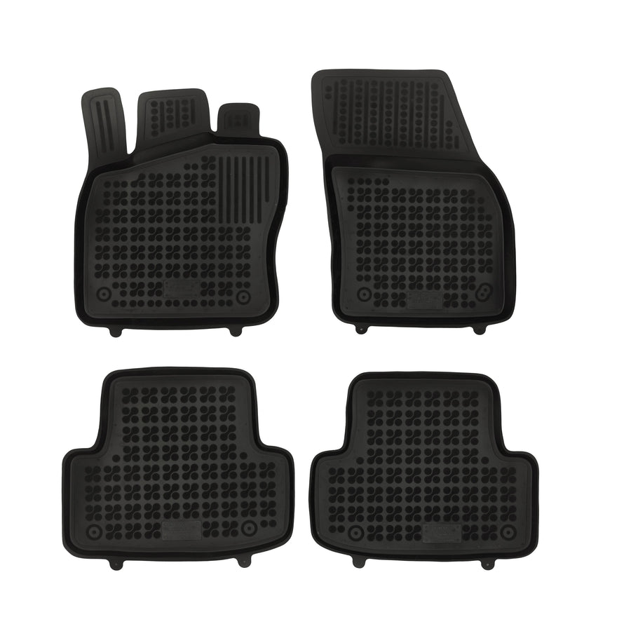 Gummi Fußmatten für Seat Ateca Schwarz Gummi Fußmatten für Seat Ateca Schwarz