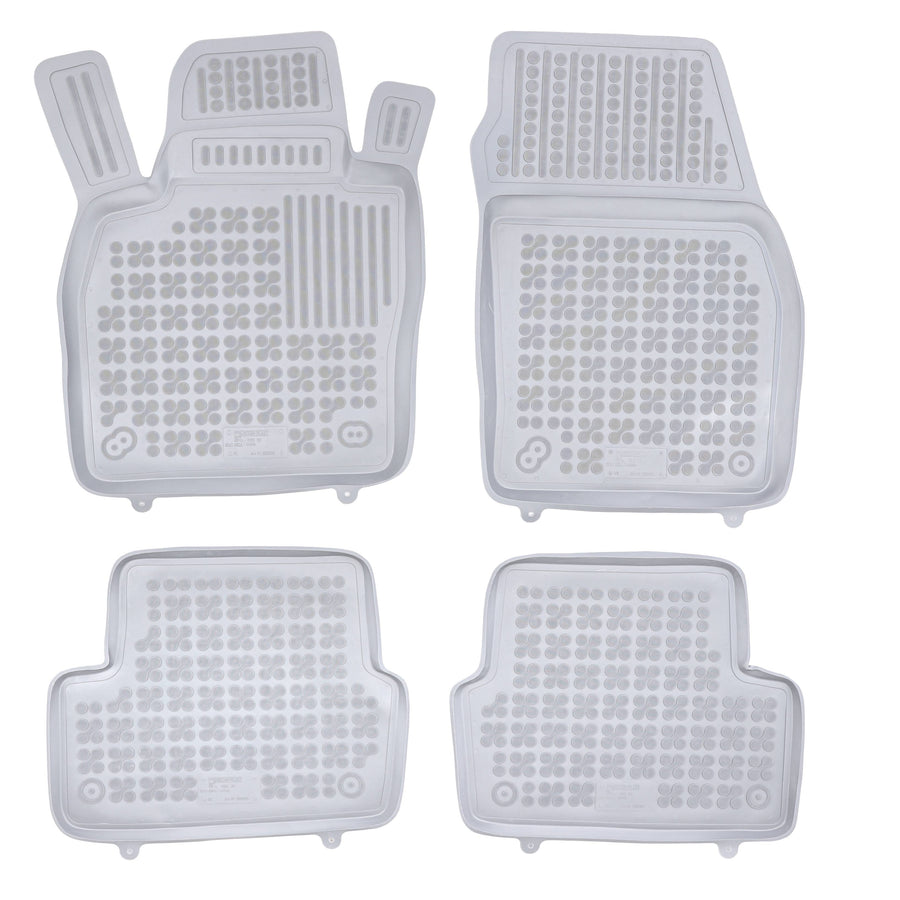 Gummi Fußmatten für Seat Ibiza V / Seat Arona Grau Gummi Fußmatten für Seat Ibiza V / Seat Arona Grau
