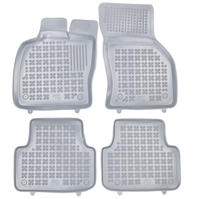 Gummi Fußmatten für Seat Leon IV ST Grau