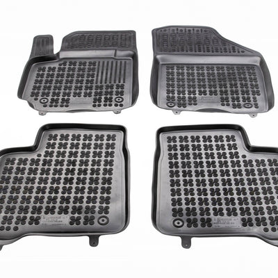 Gummi Fußmatten für Suzuki Baleno Schwarz