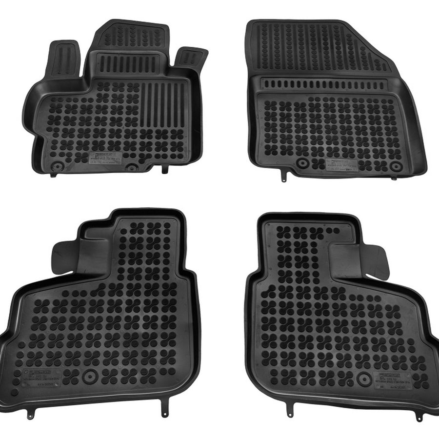 Gummi Fußmatten für Mitsubishi Space Star Schwarz Gummi Fußmatten für Mitsubishi Space Star Schwarz